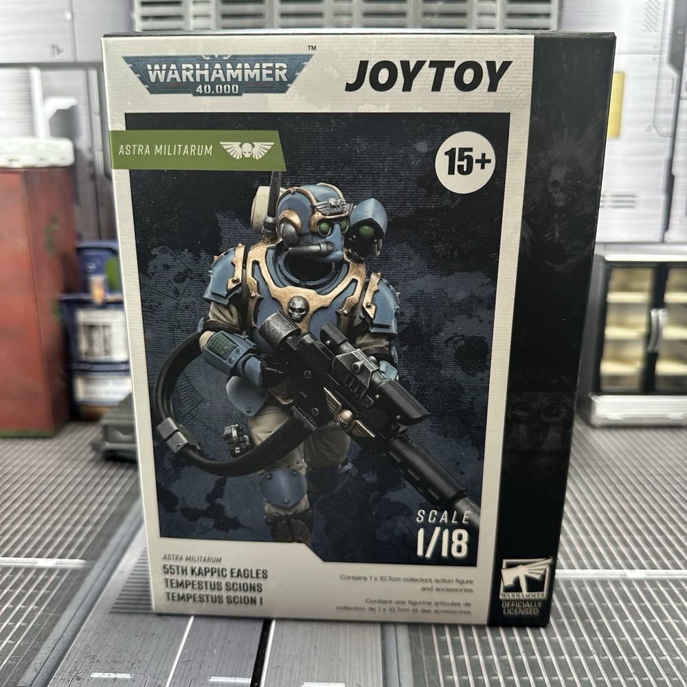 JOYTOY Warhammer 40K 1:18th Astra Militarum Kappic Eagles Tempestus Scion 1