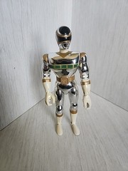 Mighty Morphin’ Power Rangers Talking Silver Ranger In Space 1998 Bandai Figure