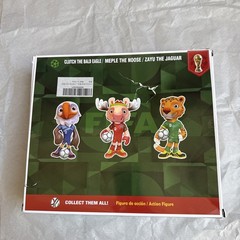 FIFA Soccer Football Stars & Mascots Action Figure 6-Pack Set Messi Ronaldo New