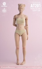 1/6 female body Worldbox AT201 Light Tan / Tan Durable 12″ Figure hot toys ❶USA❶