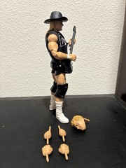 Mattel WWE Elite Monday Night War CURT HENNIG Figure Series 4 NO BAF piece