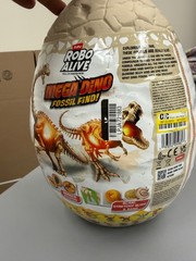 Robo Alive Mega Dino Fossil Egg Find ZURU Dig and Discover Dinosaur T-Rex STEM