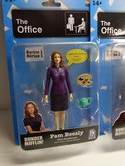 The Office Series 1 Dwight K. Schrute AND Pam Beesly MOC, NEW, FAST SHIPPER
