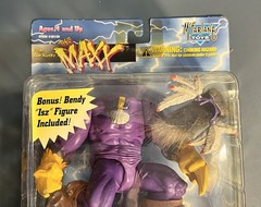 McFarlane Toys Spawn THE MAXX Figure & Bonus Black Isz 1996 SAM KIETH New Sealed