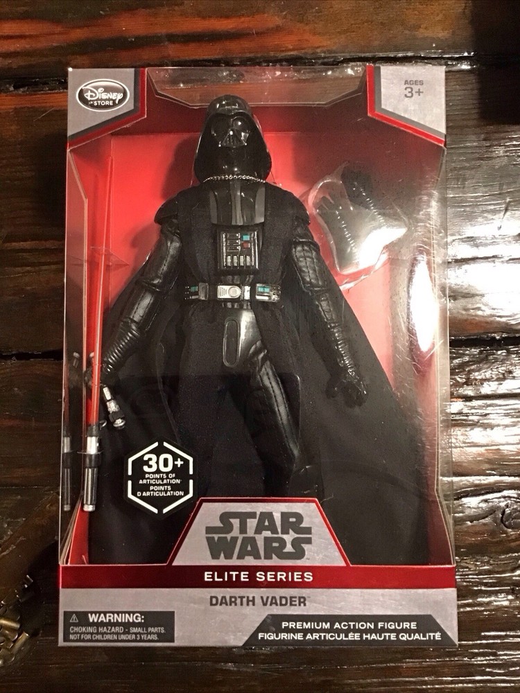 NEW DISNEY STORE STAR WARS ELITE SERIES DARTH VADER PREMIUM ACTION FIGURE – 12”