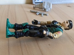 1986 Dial Tone Vintage GI Joe Figure with File Card – Damaged Weapon – READ