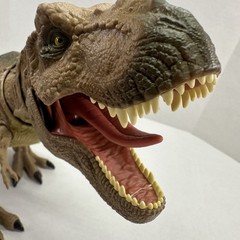 Mattel Jurassic World GJT60 Epic Roarin T-Rex Dinosaur Action Figure 22” (READ)