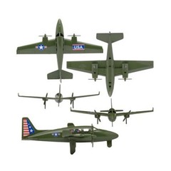 VictoryBuy Toys Prop Plane and Fighter Jet – Olive Green New