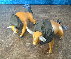 TAUROS a Wild Bull Pokemon – Set of Two (different poses) – by BANDAI – NEW