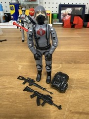 Gi Joe Lot of 8 Cobra F Factory Made BM Customs Firefly Snake Eyes Storm Shadow