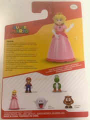 NEW Jakks 41582 Princess PEACH 2.5 Inch Mini-Figure Super Mario Bros Nintendo