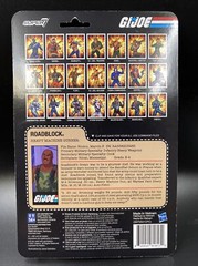 Super7 ReAction GI JOE ROADBLOCK 3.75″ Action Figure MOC