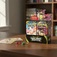 Pokemon Perfect Order Equilibrio Perfeito Booster Box Brazilian Game 216 Cards