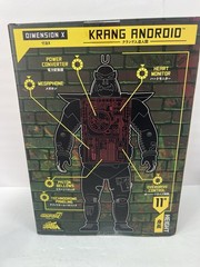 Super7 TMNT Krang Android Super Cyborg Action Figure Clear Articulated 2024 New