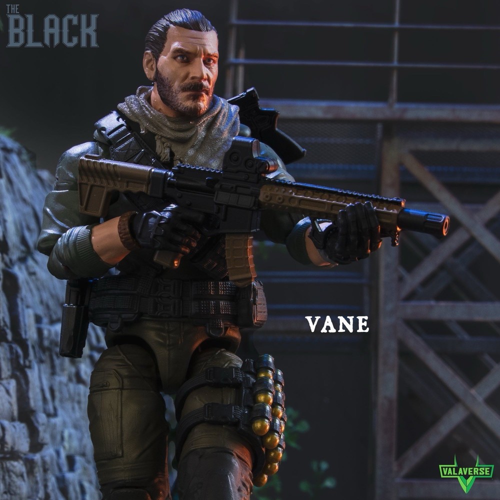 Valaverse The Black •VANE• 1:12 Action Figure NEW/FREE SHIPPING