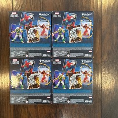 IN HAND! Marvel Legends Magic the Gathering SPIDER-MAN 6″ Hasbro Figure Set of 4