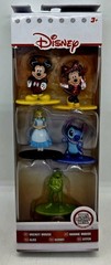 Disney Nano MetalFigs Toys Die-Cast Metal Figurines Set Mickey Stitch Kermit