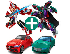 Hello Carbot The Braves Carbot X Hide Set Transformer Robot Figure Toy 2025