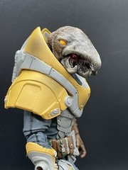 Cosmic Legions Mythic Legions Grub Larva Graboid Sandworm Thing Head Unpainted