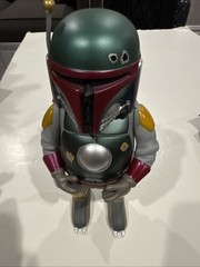 Signed By Ron English Silver Figure Ironskin Grin 392/500 Boba Feet By Monsters