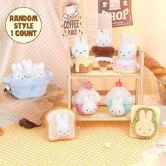 Miffy Food Factory Series Blind Box Foodie Workshop Plush Keychain Single Random