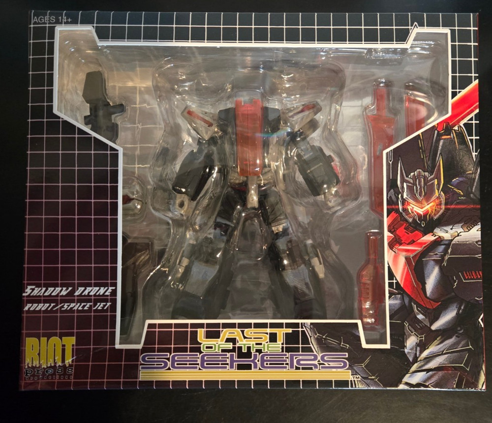 Last of the Seekers – Shadow Drone – Riot Press Ramen Toys – 1st Edition