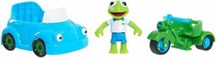 Disney Junior Muppet Babies Kermit The Frog Trike and Car Set 2 in 1 Vehicle NEW