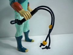 K23i05281 TYGRA BRAZIL 100% COMPLETE GLASSLITE THUNDERCATS 1985 ORIGINAL FIGURE