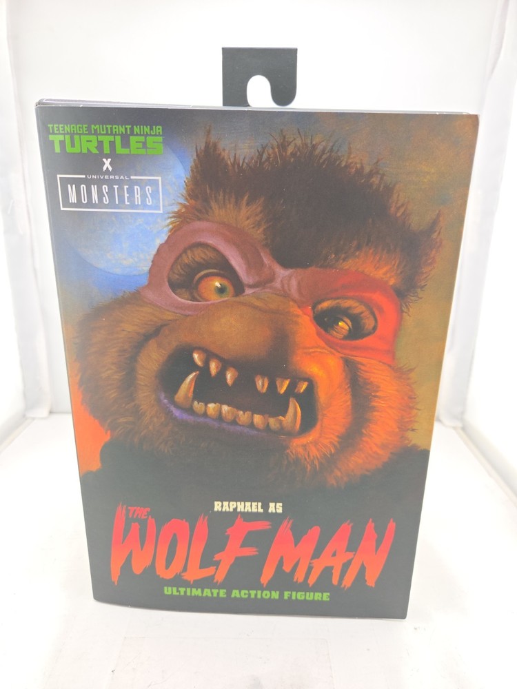 Neca Teenage Mutant Ninja Turtles X Universal Monsters Raphael as The Wolfman