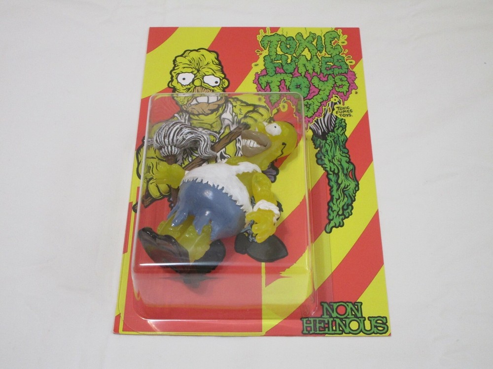 Toxic Fume Toys x Non Heinous Homer Simpson Toxic Crusader Exclusive