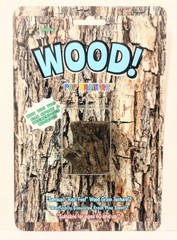 WOOD! – Ren & Stimpy Log – POP BRAIN ROT – Novelty Art Toy – Limited