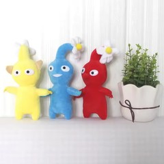 15cm Pikmin Stuffed Plush Toys Flower Bud Leaf Plush Doll Cartoon Plush For Chil