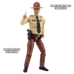 Ultimate 6.5 Inch State Trooper Action Figure With Deluxe Articulation