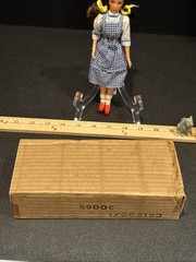 1972 MEGO Wizard of Oz 8” Dorothy & Toto With Mail Away Box