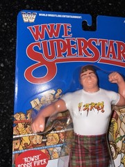 WWE SUPERSTARS LJN 2026 “ROWDY” RODDY PIPER BLUE CARD 8 IN. FIGURE NEW! W/POSTER