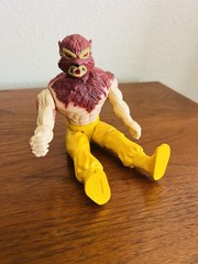 1985 SELECT NINJA ASSASSIN NINJA DEFENDERS WEREWOLF WOLFMAN LOOSE FIGURE WORKS