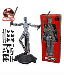 Titan13, Dummy 13, T13 Action Figure,Toy Robot, 3D Printed – Fully Assembled