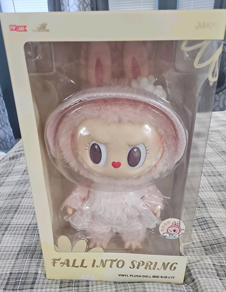 Pop Mart – Mokoko Fall Into Spring Vinyl Plush- Large Doll-FACTORY SEALED BOX