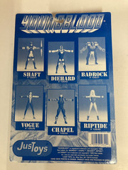 Youngblood Bend-ems Action Figures 1995 with Comic Book