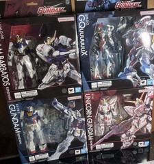 Gundam Action Figure Lot X4 Brand New In Box! Bandai