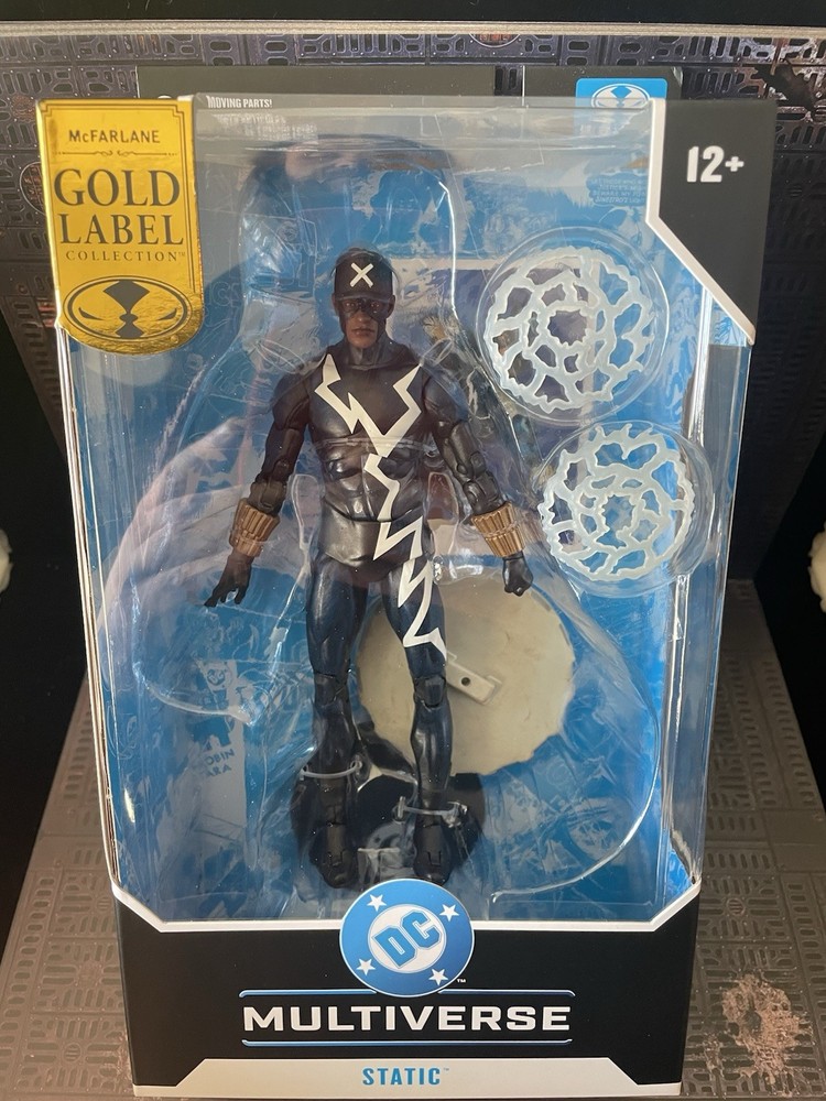McFarlane DC Multiverse Static (Trial By Fire) Gold Label 7″ Action Figure