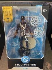 McFarlane DC Multiverse Static (Trial By Fire) Gold Label 7″ Action Figure