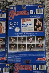 LJN WWE Superstars Series 2 Black Card ULTIMATE WARRIOR VENTURA BUNDY AUSTIN MIB
