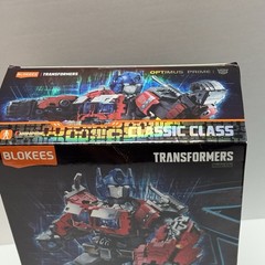 Blokees Classic Class 01 Transformers Optimus Prime Model Kit New In Torn Box.