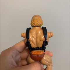 Vintage 1981 MOTU He-Man Taiwan Soft Head w/ Original Armor Sword & Axe