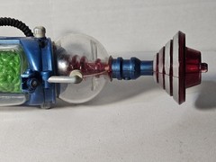 Mars Attacks! Brain Disintegrator Green Ray Gun- works Great!! 1996