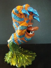 TIGER HAND Custom Kidrobot Santa Cruz Skateboards Screaming Hand Figure