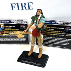 Gi Joe Spirit Iron-Knife 25th Anniversary 2008 Great Condition v3 GI Joe Tracker