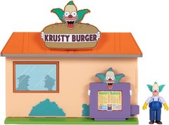 Krusty Burger Diorama from The Simpsons: A Fun Playset for Ages 4 and Up