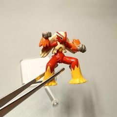 Bandai Pokemon Full Color Advance BLAZIKEN 1.5″ Mini Figure Pokedex Nintendo Toy